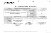 INTENDENCIA DE ADUANAS - Portal SAT...Intendencia de Aduanas PR-IAD/DNO-PE-02 Procedimiento para la Atención de Solicitudes de Asuntos Aduanales y Regímenes Especiales Versión 4