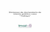 Dictamen de declaratoria de interés público caso Tlatlaya · convenciones o tratados y procedimientos especiales, tanto del sistema universal de derechos humanos como del sistema