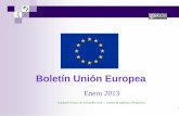 Boletín Unión Europea - IEEE · aplicación de la ley, los jueces y los fiscales; asimismo, llevará a cabo evaluaciones de las posibles amenazas, que incluirán análisis, previsiones
