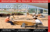 El nou Parc de Rocafonda - Ajuntament de Mataró › web › portal › contingut › document › ...3 Presentacions 4 La Llei de barris és una realitat a Rocafonda, al Palau i a