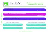 CdEA · CdEA Centro de Estudios de Adopción A.C. R Boletín informativo Septiembre 2012 a ran e la aopin Trastornos del apego Artículo que habla sobre los tipos de apego y las actitudes
