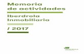 Memoria de actividades - Iberdrola InmobiliariaFile/Memoria_cac_2017.pdf · Resumen del resultado de la evaluación y principales retos ... durante el ejercicio 2016 4. Memoria de