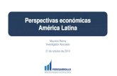 Perspectivas económicas América Latina › Uploads › 1 Mauricio Reina.pdf · Perspectivas de la Economía Colombiana 21 de octubre de 2019 Fuente: DANE y Fondo Monetario Internacional-