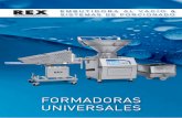 folder RKS/RHS deutsch€¦ · UFM 300 - 5 UFM 300-2 / 300-3 / 300-4 - la solución industrial para la formación de albóndigas Estas máquinas proporcionan una manera sencilla y