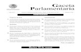 Gaceta Parlamentariagaceta.diputados.gob.mx › PDF › 62 › 2013 › mar › 20130312.pdf · sesiones ordinarias del primer año de ejercicio de la Sexagésima Segunda Legislatura