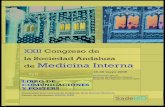 XXII Congreso de la Sociedad Andaluza Medicina …...2016/06/01  · XXII Congreso de la Sociedad Andaluza de Medicina InternaUniversidad Internacional de Andalucía. Sede Antonio