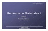 Mecánica de Materiales I - ULAula.ve/facultad-ingenieria/images/mecanica/Mecanica...Universidad de los Andes Facultad de Ingeniería Escuela de Ingeniería Mecánica Índice de contenido