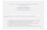 Tema 2. Extensiones y modificaciones del mendelismoama/fdg/pdf/fdg02.pdf · Herencia multifactorial, poligenes o variacion cont´ınua Muchos caracteres presentan variacio´n cont´ınua,