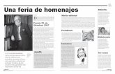 Bibliófilo Mérito editorial D - CUAAD · Lavado (Quino); en 2004, Eduardo del Río (Rius); en 2005, Gabriel Vargas; en 2006, Ro-berto Fontanarrosa. Helio Flores recibe su homenaje