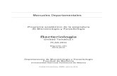 Bacteriología Manual 2018paginas.facmed.unam.mx/deptos/cds/wordpress/wp-content/...2 I. BACTERIOLOGÍA – SEGUNDO AÑO, 2018-2019 FACULTAD DE MEDICINA Dr. Germán Enrique Fajardo