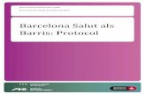 Barcelona Salut als Barris: Protocol Els determinants socials de la salut sأ³n les circumstأ ncies en