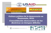 Cultura polأ­tica de la democracia en Guatemala 2010 ... أچNDICE DE ESTADOS FALLIDOS Ranking Calificaciأ³n