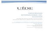 Universidad Internacional Del Ecuador...Quito, 05 días de Marzo del 2014 III III. Certificación del director PROYECTO DE TESINA: “El neopopulismo en Sudamérica: Un análisis comparado