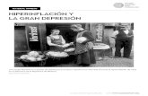 Material impreso Hiperinflación y la Gran DEPRESIÓN · la Gran DEPRESIÓN Una mujer llevando un canasto de billetes para comprar repollo en el mercado durante la hiperinflación
