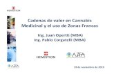 Cadenas de valor en Cannabis Medicinal y el uso de Zonas ... · INDOOR / OUTDOOR OPCIONES INDOOR DENTRO DE ZONA FRANCA (CO2 SUPERCTITICO, ETANOL) 1-2-3-EXTRACCION. cultivo iNDOOR