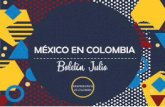 MÉXICO EN COLOMBIAembamexcol.net/boletines/boletinparasubiraweb1.pdf · Alianza del Pacíﬁco” realizada en la ciudad de Cali, Colombia. El Agregado Económico, Licenciado Rhayne
