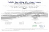 ABS Quality Evaluations - ORFIS Veracruz...La validez de este certi!cado está basada en la realización de auditorías periódicas al sistema de gestión, dentro del alcance arriba