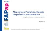 Alopecia en Pediatría. Manejo diagnóstico y …archivos.fapap.es/files/639-1917-RUTA/Alopecia_PPT.pdfCaso 1. Anamnesis Anamnesis • Acude a consulta de atención primaria un varón