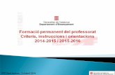 PFZ Sant Andreu. 3 d’abril 2014 - · PDF file 2014-04-08 · 1. Potenciar la formació en centre i per a centres. 2. Impulsar la formació del professorat en el treball per competències