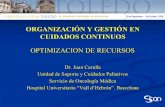 ORGANIZACIÓNY GESTIÓN EN CUIDADOS CONTINUOS · 2013-01-13 · “Complejidad en Oncología Paliativa”. IX Congreso SEOM . Tenerife junio 2003. nº 86 J. Carulla, X. Lliró, Mª