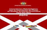 Lineamientos Metodológicos para la formulación de …vpc.planificacion.gob.bo/uploads/PGTC-13-05-2016.pdf2016/05/13  · Los lineamientos metodológicos para la formulación de Planes