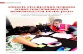 SUNAFIL FISCALIZARÁ NORMAS SOBRE DISCRIMINACIÓN ... leg… · (RM 145-2019-TR, El Peruano 22-05-19). El protocolo para la fiscalización de la Sunafil fue aprobado por Res. 168-2019-SUNAFIL,