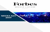 MEDIA KIT 2019 · Julio Forbes 13 de junio 18 de junio Agosto Forbes 15 de julio Sept Forbes 09 agosto14 Oct 13 deseptiembre18 Nov ... Patrocinio de las noticias más relevantes.