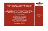 Instituto de Investigaciones Dr. José María Luis Mora Evaluación … · 2019-05-14 · 0 Ciudad de México, 29 de septiembre de 2017 Instituto de Investigaciones Dr. José María