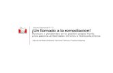 ¡Un llamado a la remediación! - SPDA Actualidad Ambiental · 2015-07-16 · Relavera Yauliyacu Huarochirí- Lima ¡Un llamado a la Remediación! Informe Defensorial N° 171 –
