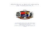REPÚBLICA BOLIVARIANA DE VENEZUELA · 313 de la Constitución de la República Bolivariana de Venezuela y demás leyes que rigen la materia. Antes de profundizar en elementos propios