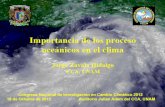 Presentación de PowerPoint · 2014-06-17 · Tendencias del nivel del mar Sea . Ciclo annal en las costas del Pa cífico Mexicano . Ciclo anual en el Golfo de México Cd. 12 15 16