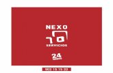 24 - NEXO SERVICIOSnexo-servicios.com/doc/catalogo_nexo.pdf · 2014-07-02 · SERVICIOS SERVICIOS nace de AGUA Y JARDÍN y ofrece a sus clientes un valor diferenciador adicional.