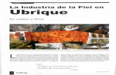 La Industria de la Piel en Ubrique - Cádiz · y la mano de obra barata devora las industrias tradicio nales. Pero al igual que en las introducciones de las historietas cómicas de