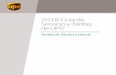 2018 Guía de Servicio y Tarifas de UPS · ups.com ®1-800-PICK-UPS Índice 1 Índice En esta Guía de Servicio y Tarifas deUPS ®, encontrará las Tarifas de Paquetes de UPS de 2018