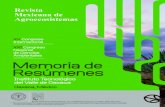 Revista Mexicana de Agroecosistemas · Revista Mexicana de Agroecosistemas Vol. 3 (Suplemento), 2016, 15-17 de junio ISSN: 2007-9559 Memoria de resúmenes V Congreso Internacional