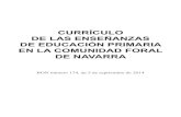 CURRÍCULO DE LAS ENSEÑANZAS DE EDUCACIÓN PRIMARIA EN …cptafalla.educacion.navarra.es/web/wp-content/uploads/2014/09/DF_… · El currículo básico de la Educación Primaria