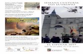 SEMANA CULTURAL - Segovia. Turismosegoviaturismo.es/images/Mayo_Eventos/semanacultural2019.pdfSEMANA CULTURAL SAN EUTROPIO EL ESPINAR 2019 Del 26 de abril al 5 de mayo Ayuntamiento