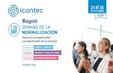 Bogotá - Icontec · 2019-10-24 · Icontec. Derechos reservados. Foro: Implementación norma . ICONTEC para tesis y trabajos . escritos. MATERIAL ENTREGADO: Libro-compendio de Normas