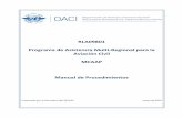 RLA09801 Programa de Asistencia Multi-Regional para la Aviación Civil MCAAP Manual de ... · 2019-12-16 · El Manual de Procedimientos del Proyecto – Programa de Asistencia MultiRLA09801