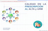 1ª Jornada de actualización en el abordaje de la DM desde la FH” CALIDAD EN … · 2016-07-15 · Carmen Galán Retamal FEA. Farmacia Hospital AS Norte de Málaga “1ª Jornada