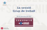 1a sessió Grup de treball - El web de la ciutat de Barcelona | Ajuntament de Barcelona · 2017-10-04 · Accions municipals • Programa Superïlles. Conceptualització, projectes