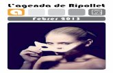 L’agenda de Ripolletupload.ripollet.cat/FILES/PDF/ripollet-cul-agenda-febrer-2013.pdf · Fotografies del Carnaval 2013 Del 13 de febrer a l’1 de març. Projeccions de les fotografies