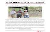Edición Especial - drummondltd.com€¦ · Edición Especial DRUMMOND TE INFORMA No. 4 27 de Agosto de 2015 Centro Regional de Empresas y Emprendimientos Responsables (CREER) hizo
