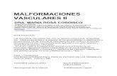 MALFORMACIONES VASCULARES II - Antonio Rondon Lugo€¦ · malformaciones vasculares ii dra. maria rosa cordisco - dermatologa pediatra -ex medica de planta del servicio de dermatologia