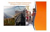 Proyecto Pampa Camarones - SONAMI€¦ · Foto gentileza: Minería Chilena. a) Ubicación Proyecto Pampa Camaronres En la comuna de Camarones, 80 kilómetros al sur de Arica. En la