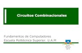 Circuitos digitales básicos - Academia Cartagena99€¦ · Índice de la Unidad 2 U2. Circuitos combinacionales U2.1. Implementación de la lógica combinacional. Funciones lógicas.