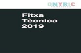 Fitxa Tècnica 2019 - Focuscdn.focus.es/media/sites/condal/common/ftecnica_c2.pdf · FITXA TÈCNICA. DOTACIÓ TÈCNICA SISTEMA D’INTERCOMUNICACIÓ 4 punts inalàmbrics 6 punts ﬁ
