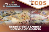 LUIS ALBERTO ARCE CATACORA€¦ · de la deuda externa 1987 2005 2018 En la década de los 80, la deuda externa crecía sin control, era más de lo que generaba económicamente Bolivia,