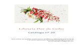 Catálogo nº 20 - galgo.conectia.esgalgo.conectia.es/pdfweb/60.pdf · Librería Flor de Ceibo Catálogo nº 20 Para realizar sus pedidos puede hacerlo al teléfono: 984189130/676