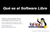 Qué es el Software Libre - IeRed · FLISoL 2011 Popayán Qué es el Software Libre Cómo se desarrolló Software en sus orígenes La primera comunidad que comparte Software El Proyecto